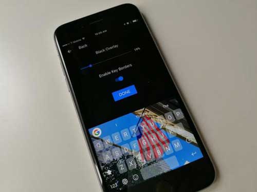 谷歌發(fā)布新版iOS Gboard虛擬鍵盤 可添加深色主題